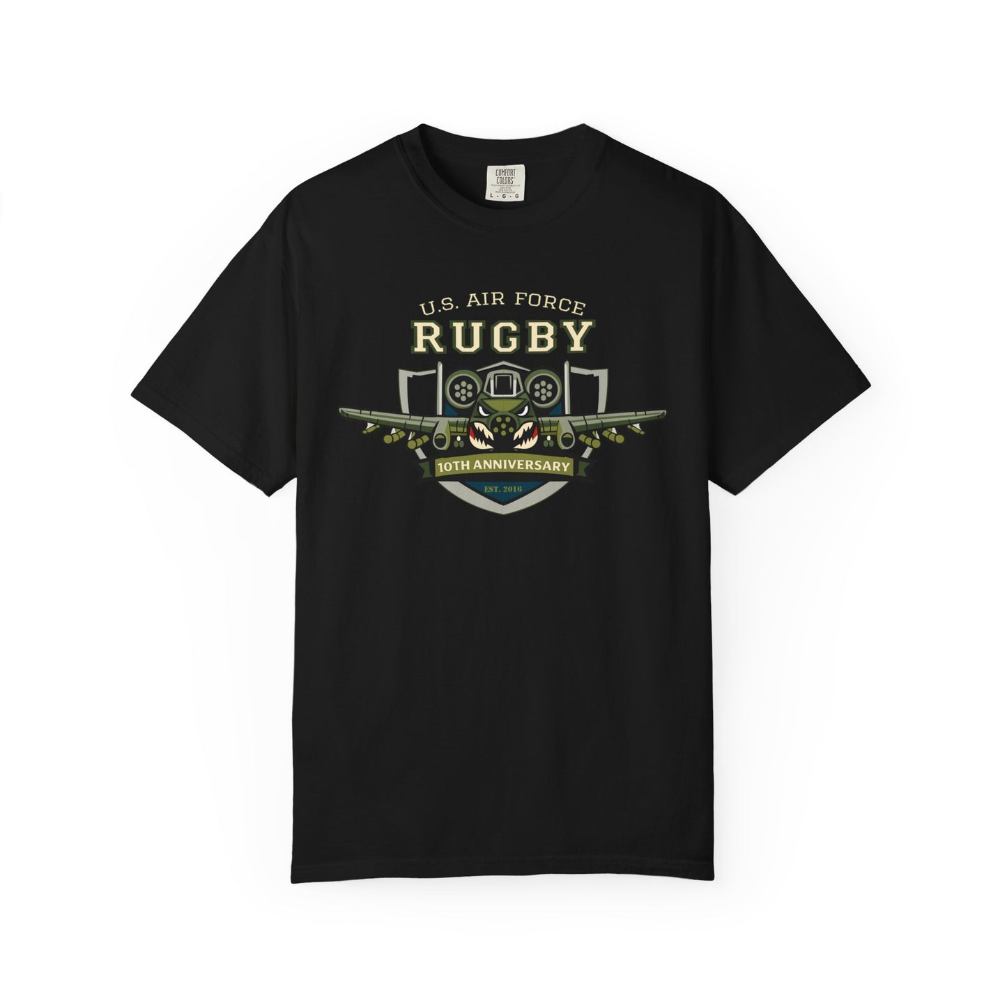 Air Force 10th T-shirt (Comfort Colors)